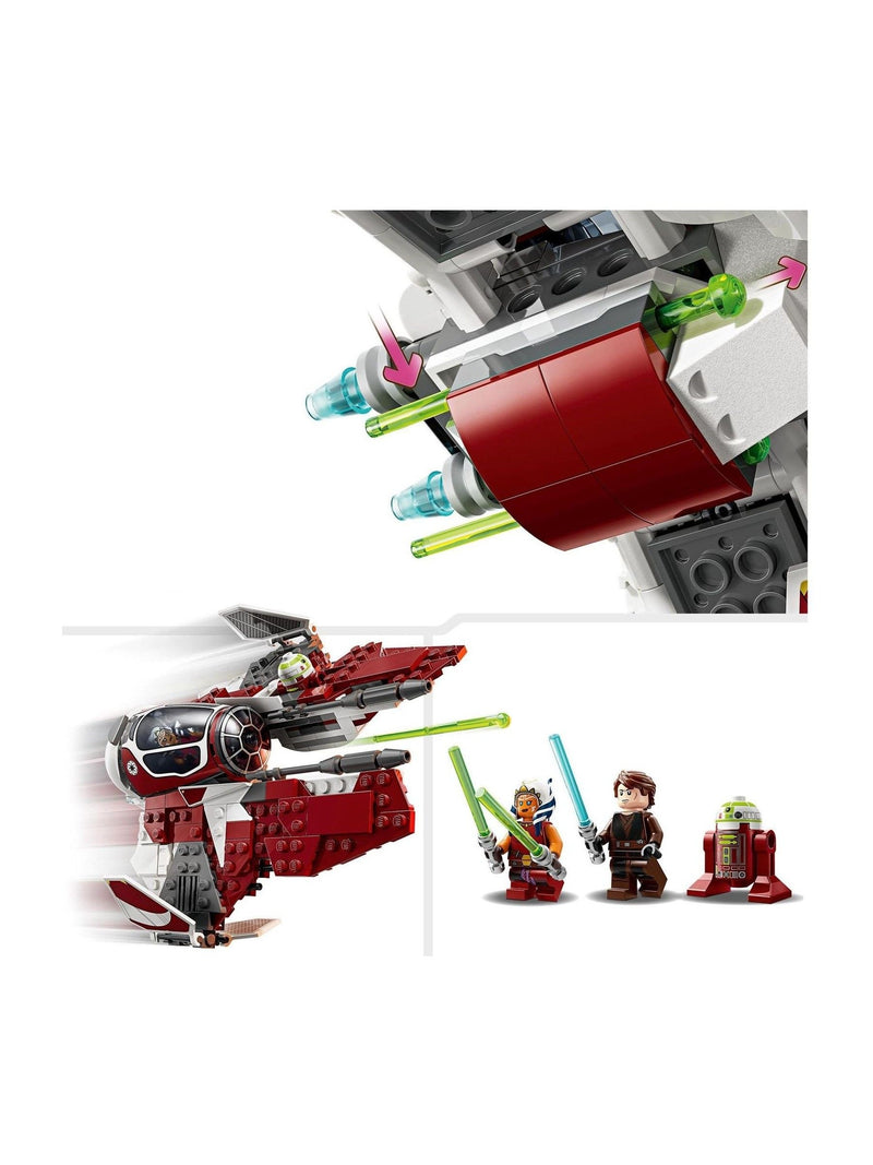 LEGO Ahsoka's Jedi Interceptor building toy - British product