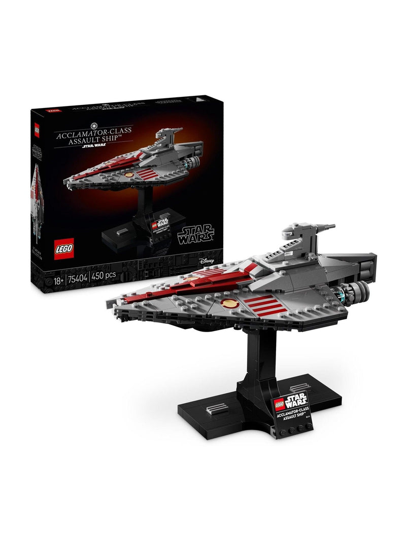 LEGO Star Wars Acclamator Class Assault Ship model, imported from the UK