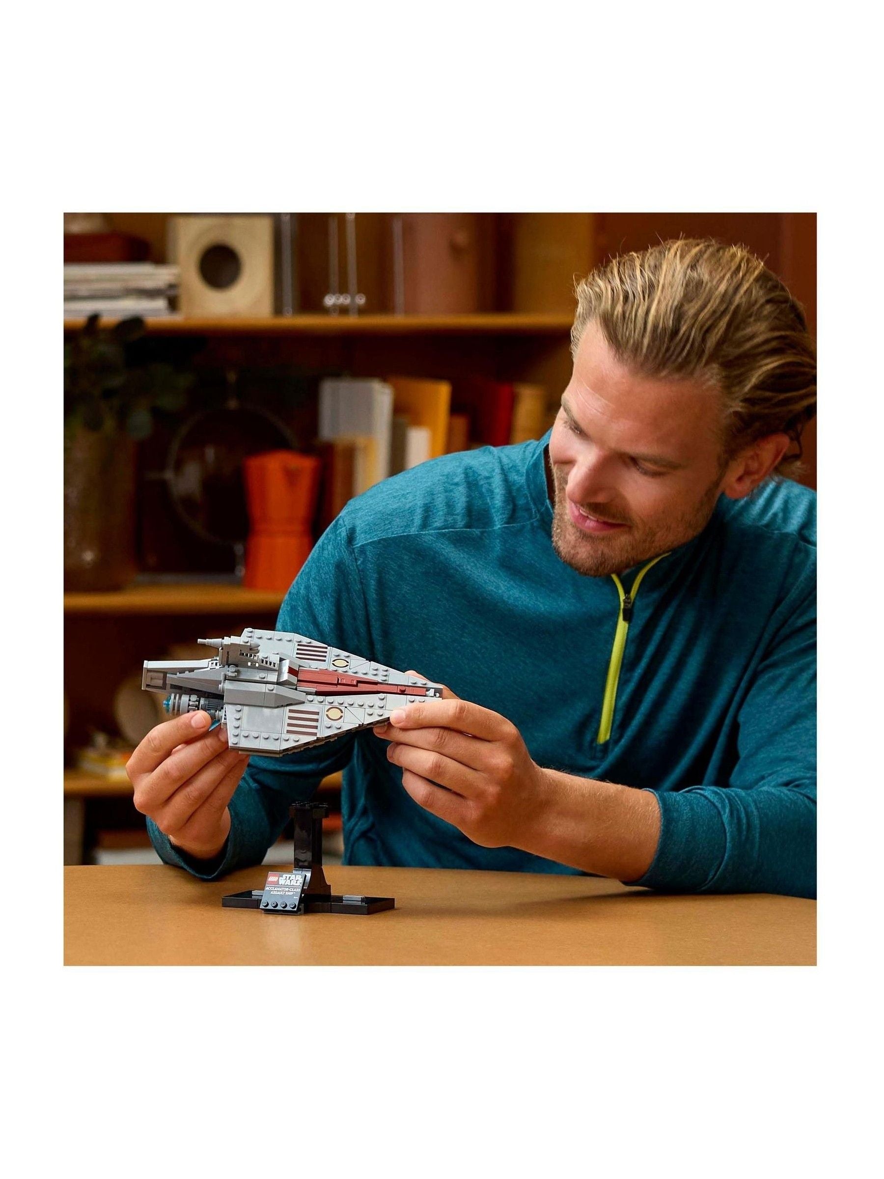 LEGO Star Wars Acclamator Class Assault Ship model, imported from the UK