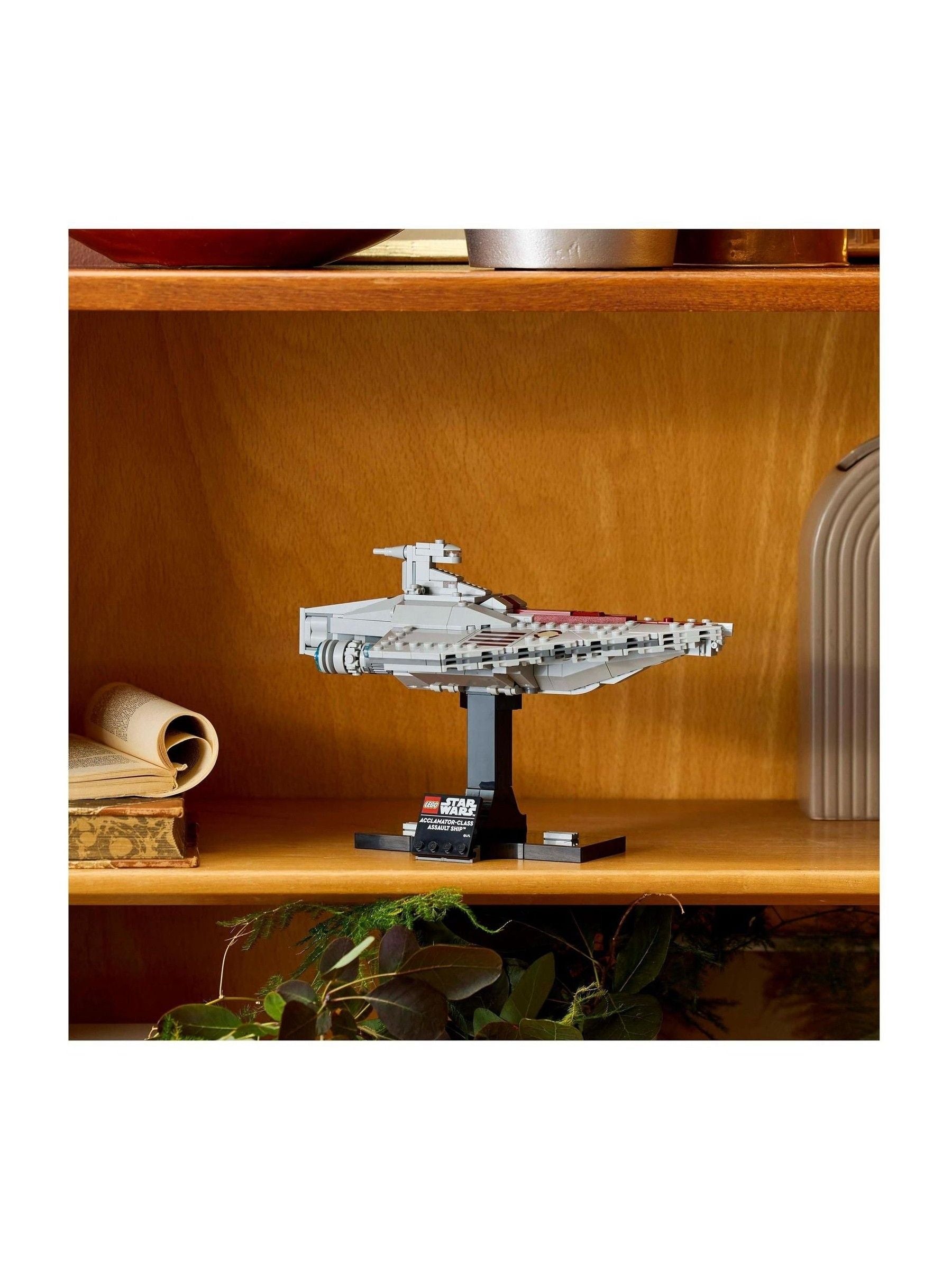 LEGO Star Wars Acclamator Class Assault Ship model, imported from the UK