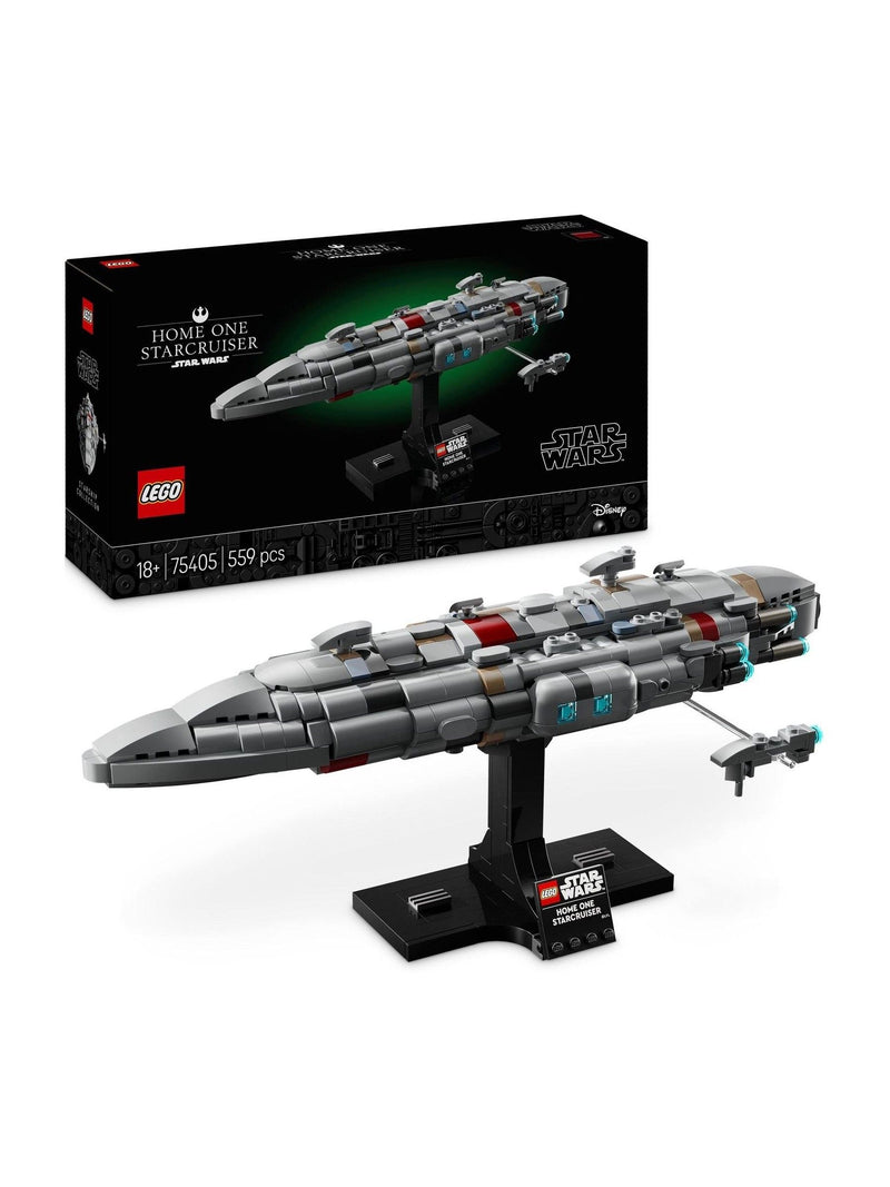 LEGO Star Wars Home One Starcruiser model set 75405 (British brand)