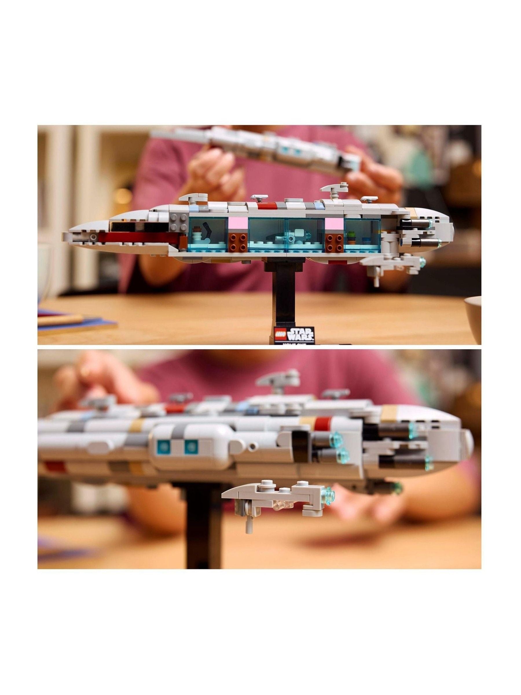 LEGO Star Wars Home One Starcruiser model set 75405 (British brand)