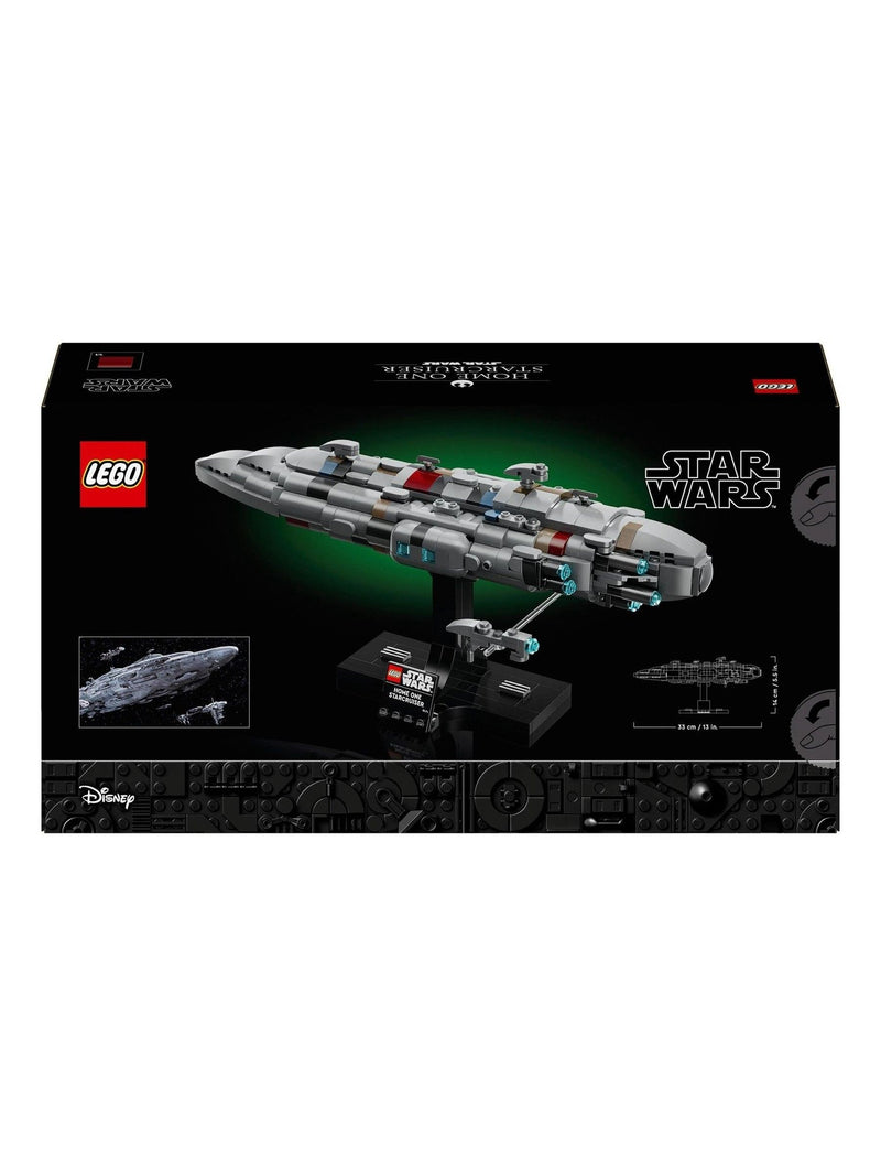 LEGO Star Wars Home One Starcruiser model set 75405 (British brand)