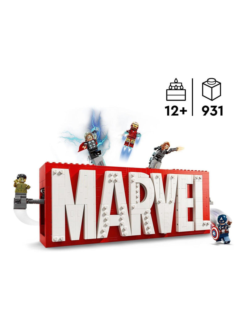 LEGO Marvel Logo set with minifigures 76313 (British brand)