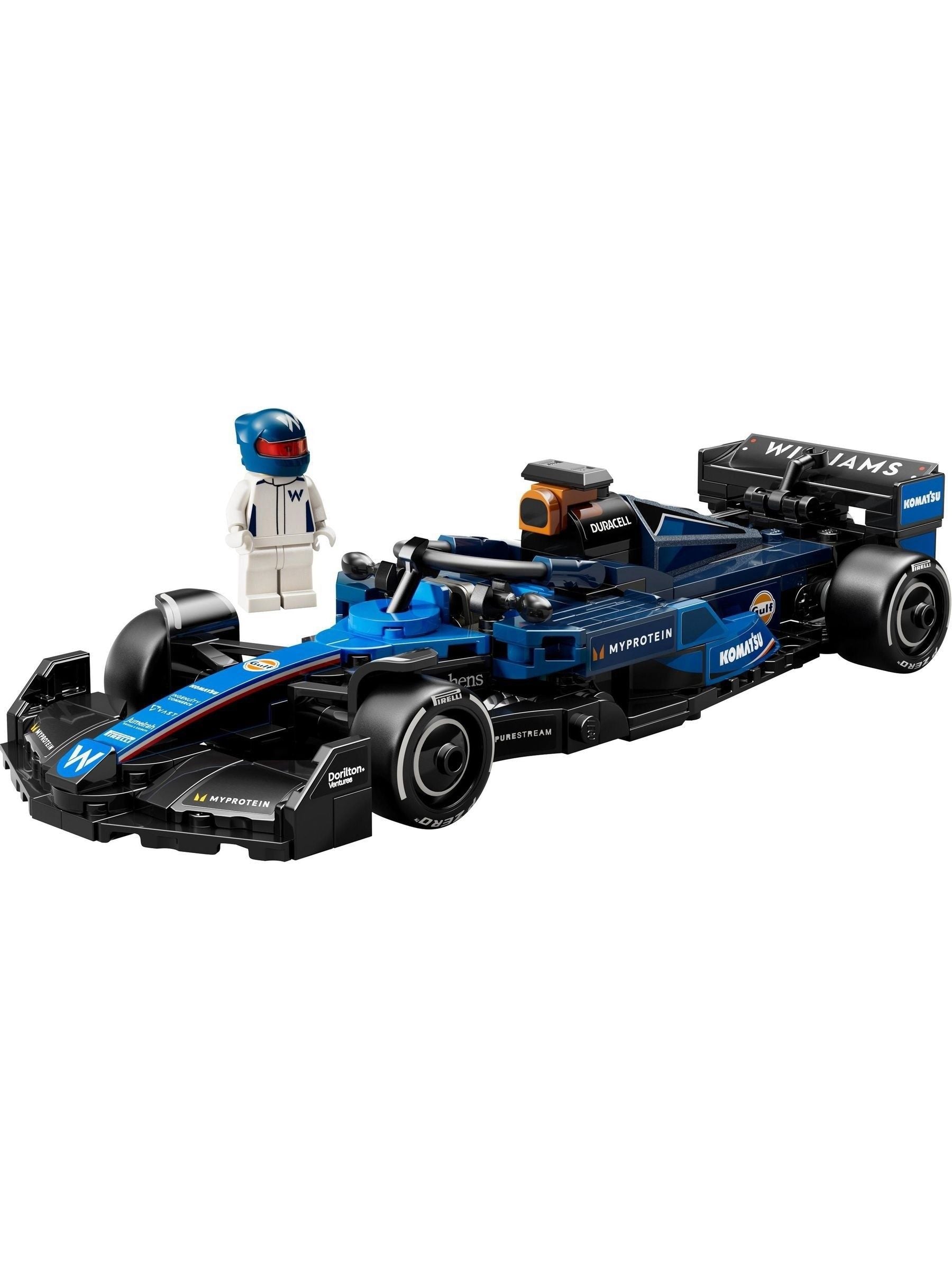 LEGO Speed Champions Williams FW46 F1 race car model, UK version