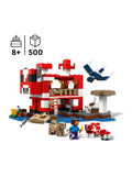 LEGO Minecraft Mooshroom House playset (British brand)