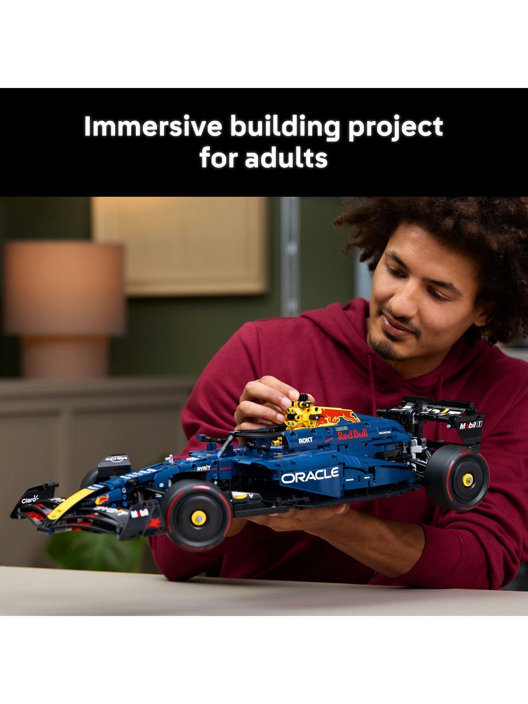 Lego Technic Oracle Red Bull Racing RB20 F1 car - British product