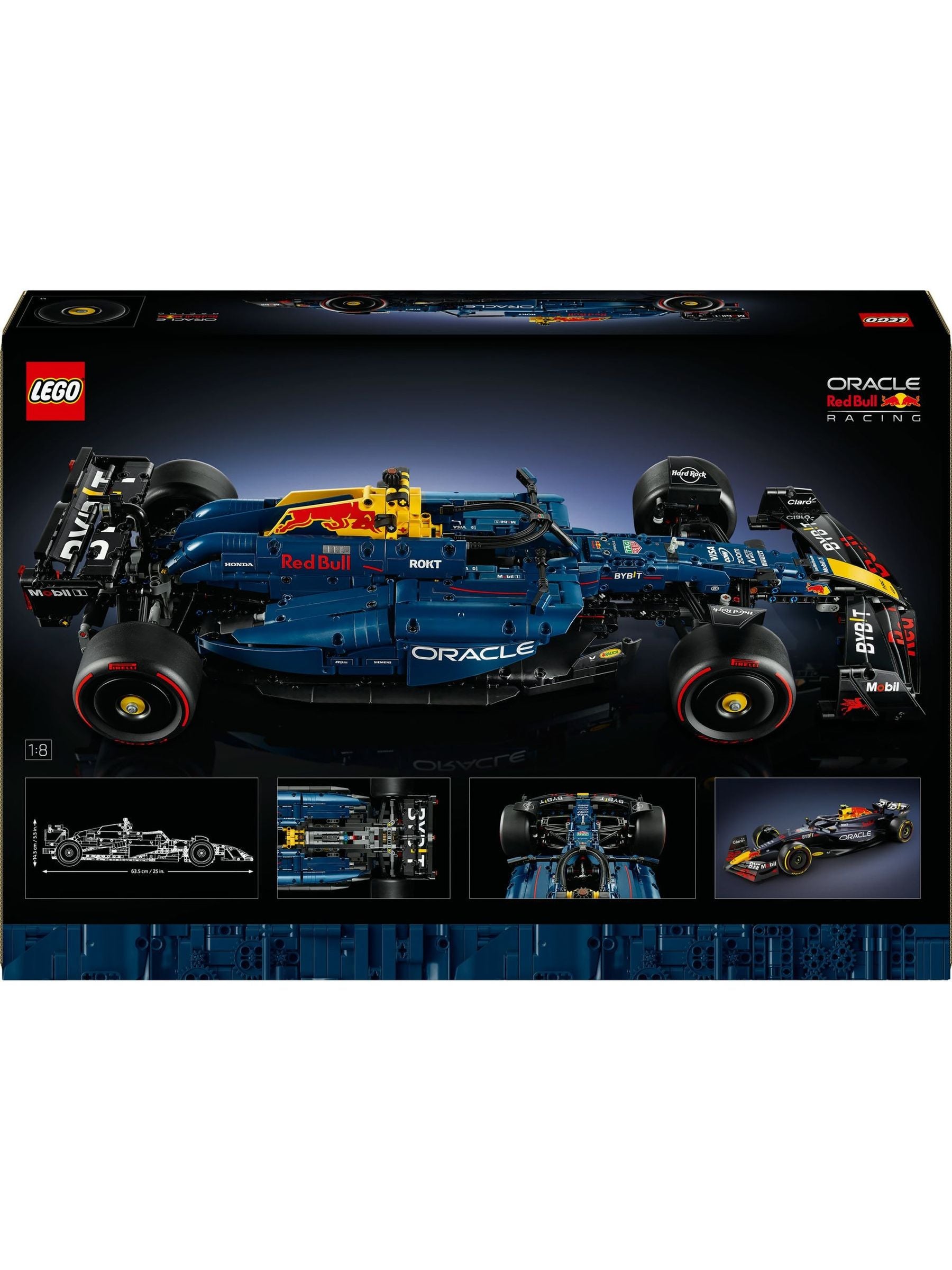Lego Technic Oracle Red Bull Racing RB20 F1 car - British product