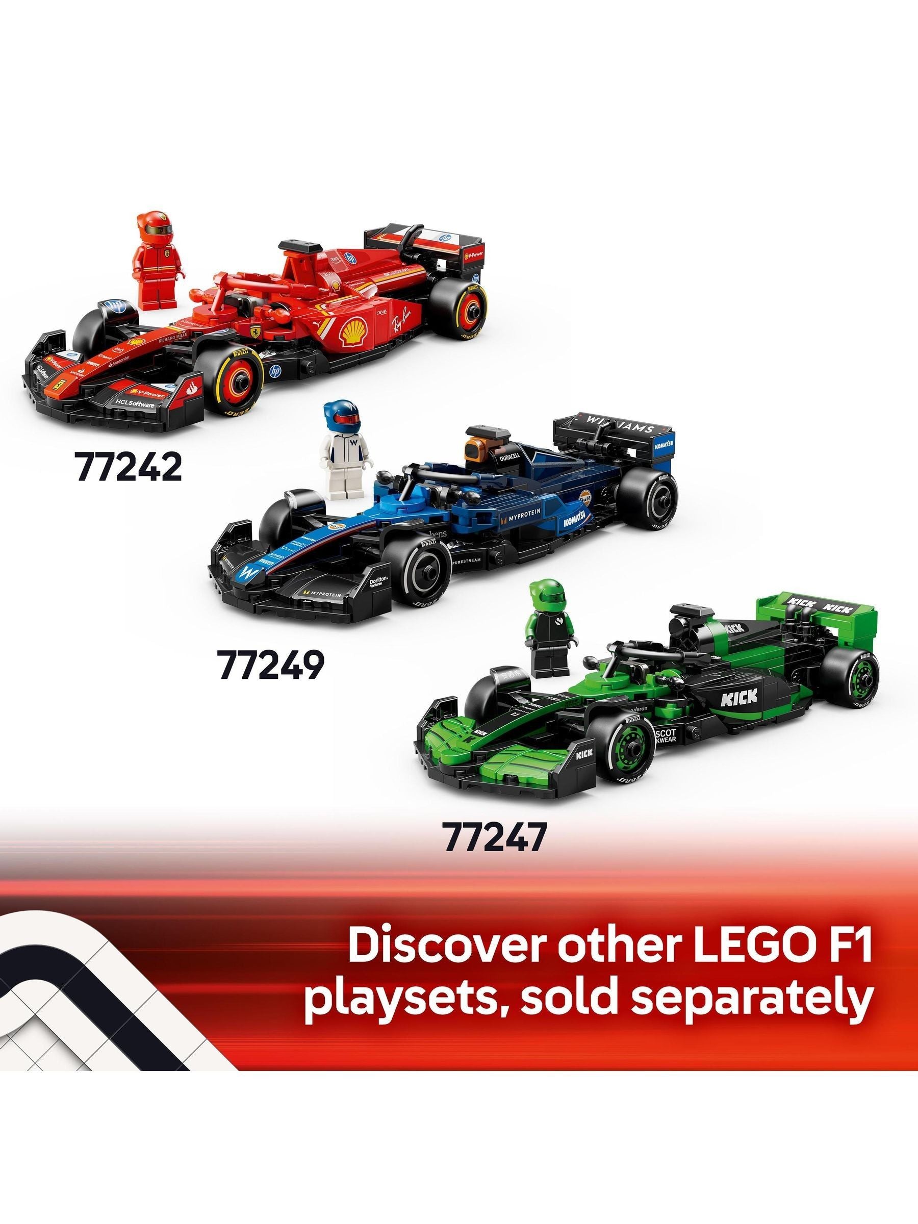 LEGO Speed Champions Aston Martin F1 race car 77245 (British brand)