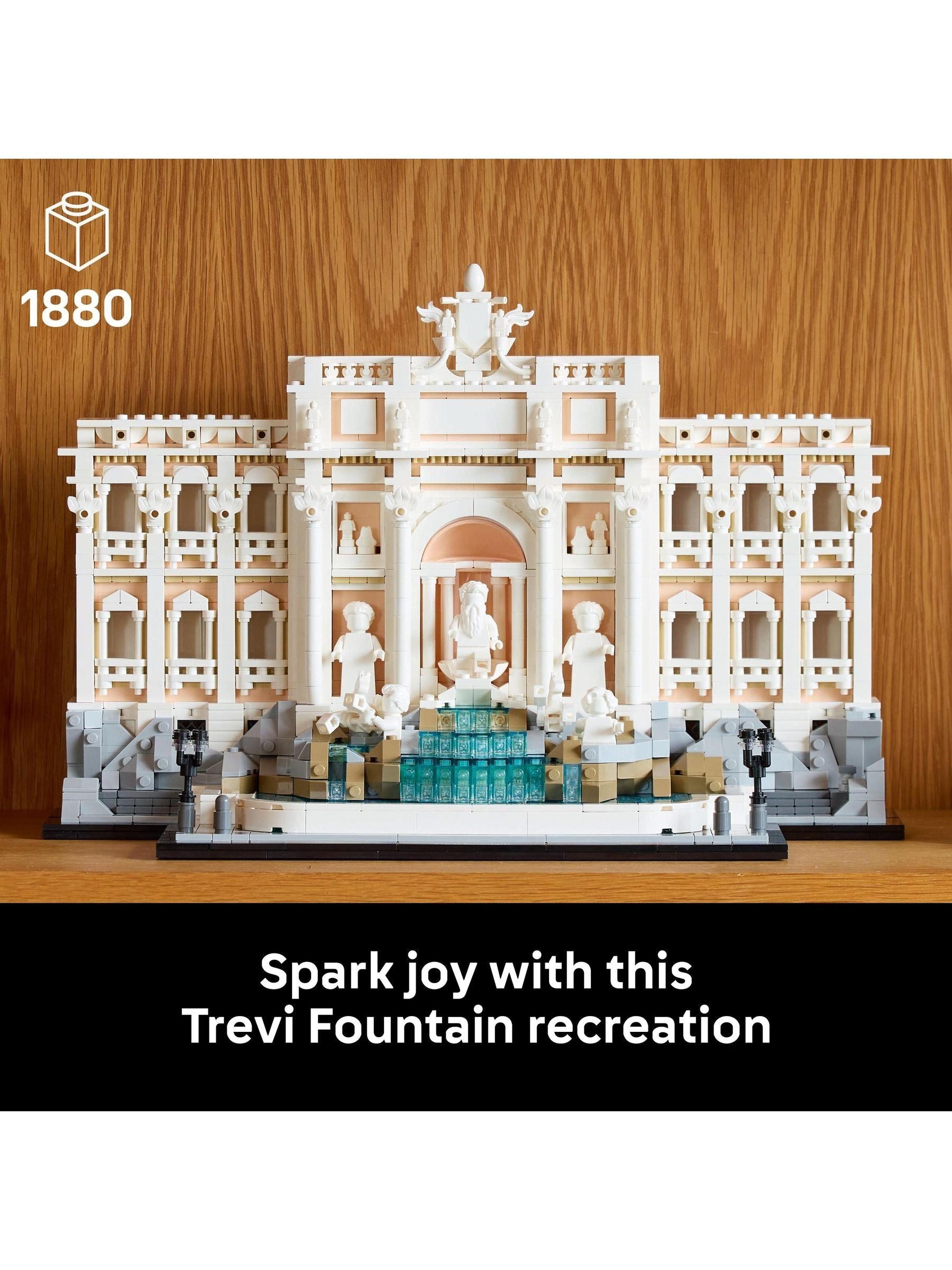 LEGO Trevi Fountain building set 21062 - British product