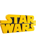 LEGO brick built Star Wars logo sign set 75407 - British product