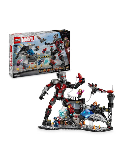 Next LEGO Marvel Captain America Civil War Action Battle 76314 Building Toy Set- Buy online at McGrocer