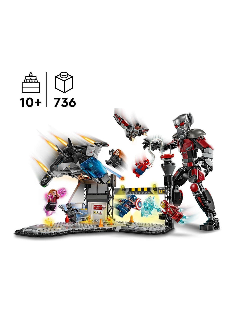 LEGO Marvel Captain America Civil War action battle set, imported from the UK