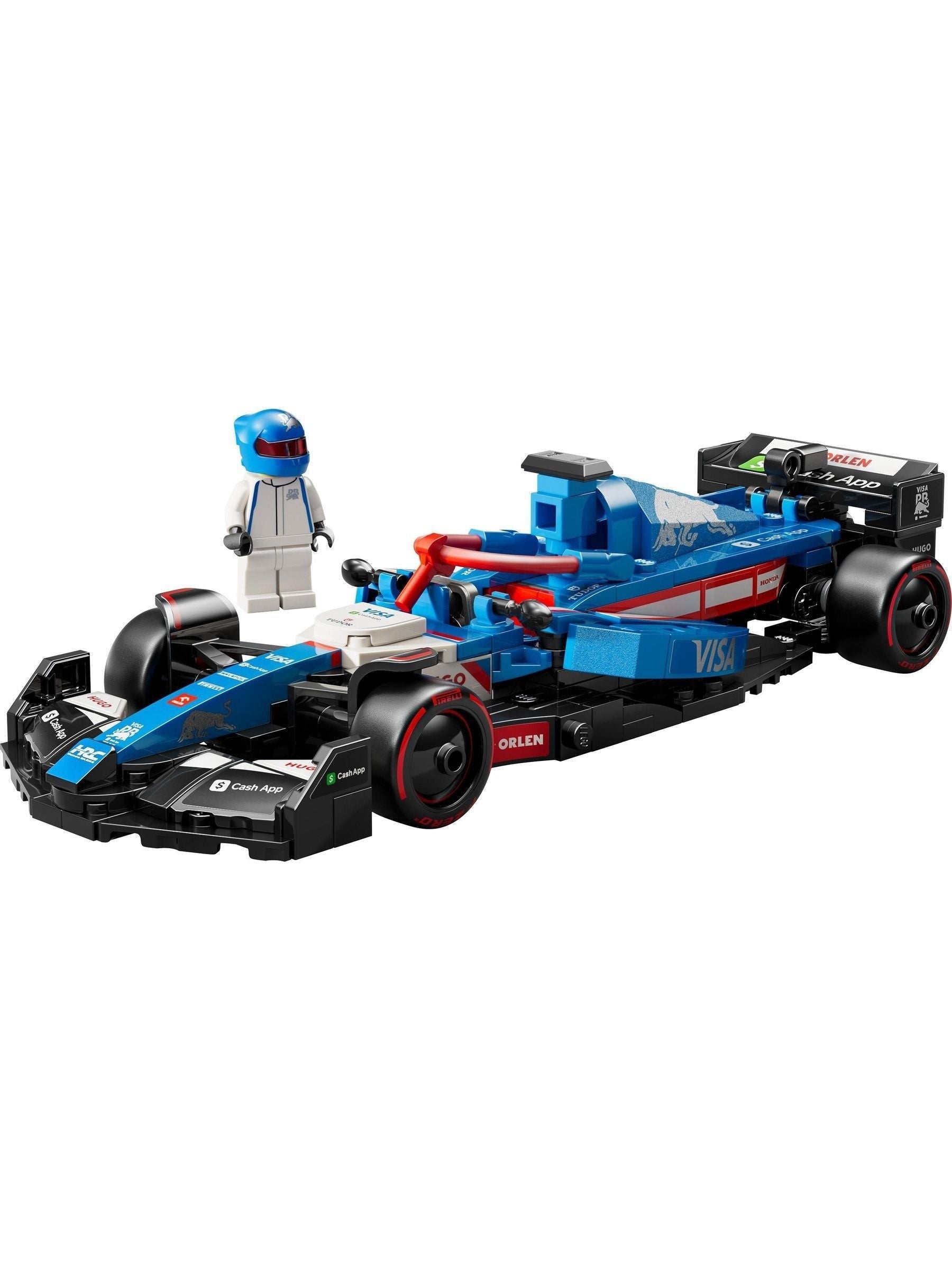LEGO Speed Champions VCARB 01 F1 race car, imported from the UK
