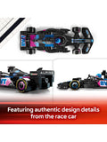 LEGO Speed Champions BWT Alpine F1 A524 race car model (British brand)