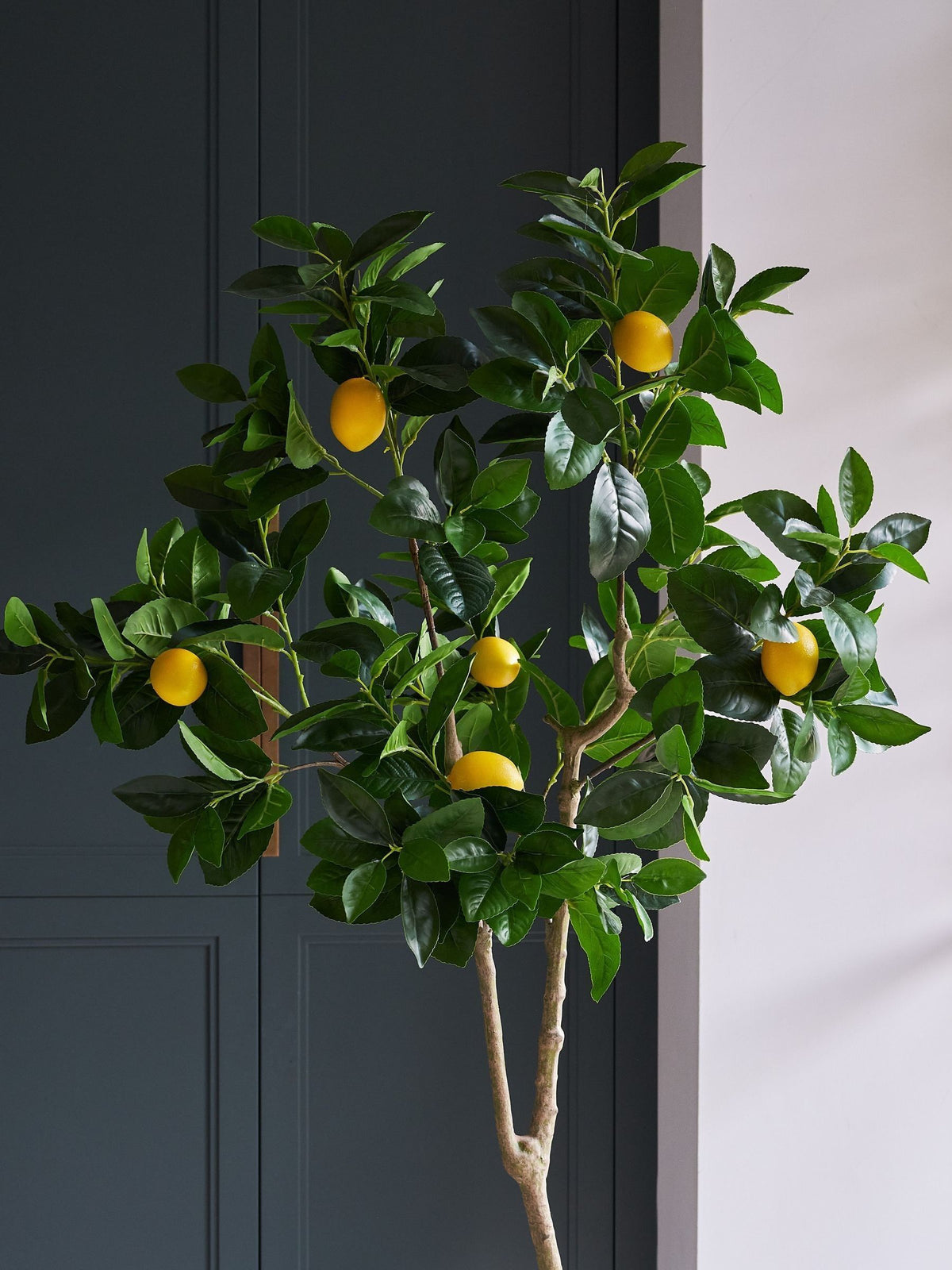 Beards & Daisies Green Artificial Lemon Tree