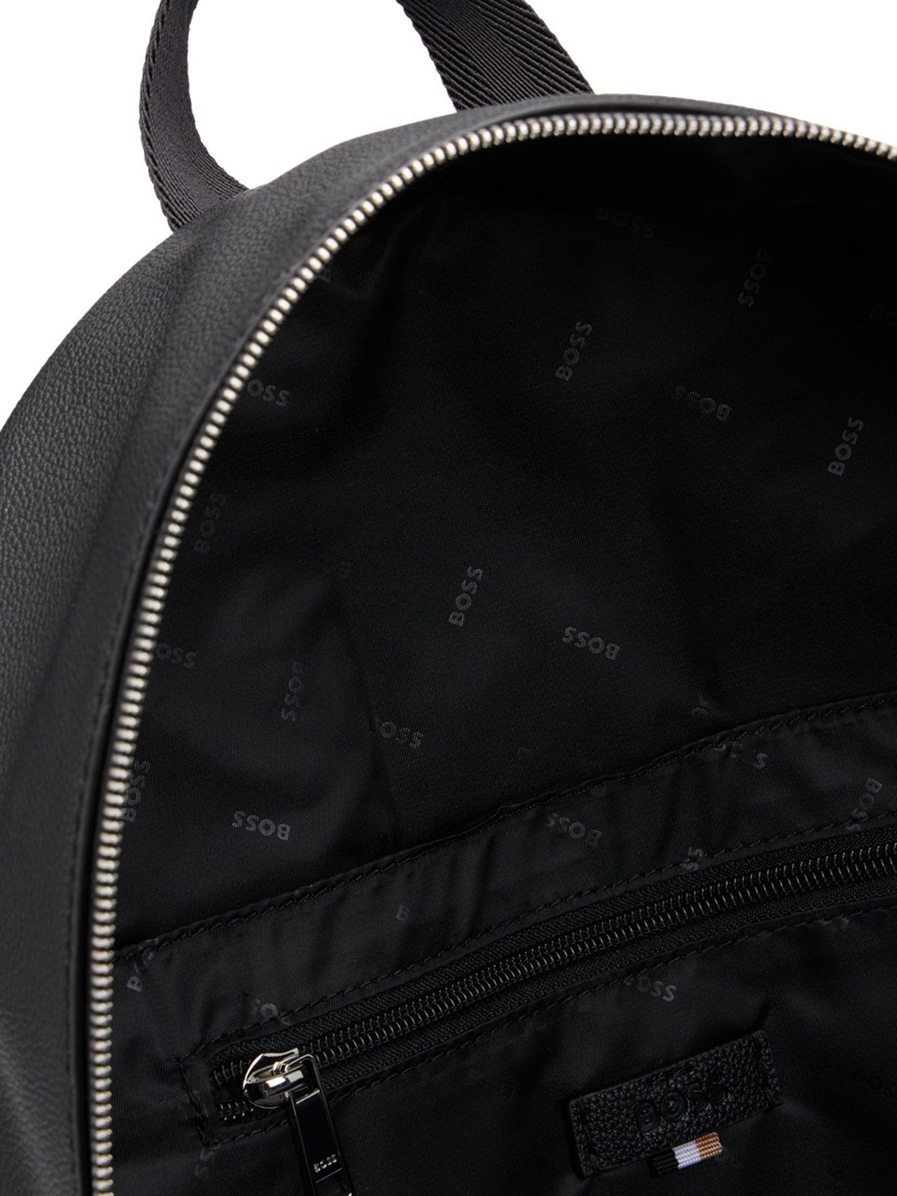 BOSS Black Grained Backpack - British product