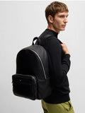 BOSS Black Grained Backpack - British product