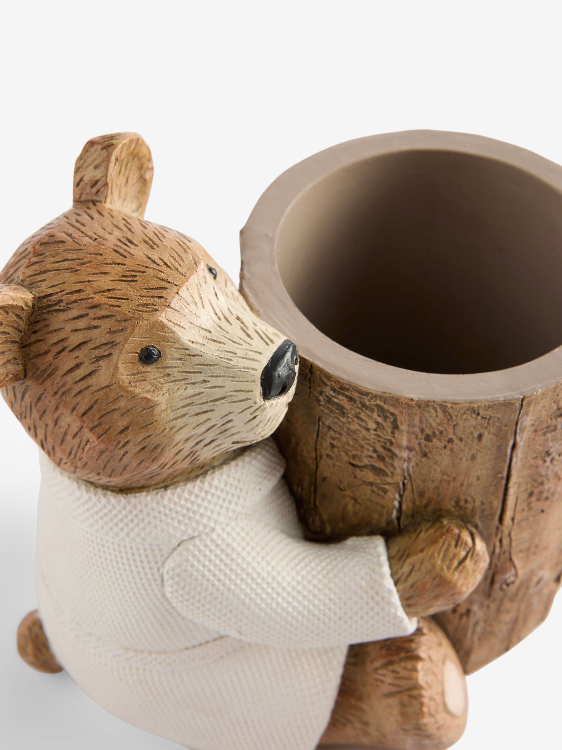 Natural Bertie Bear Spa Storage Jar