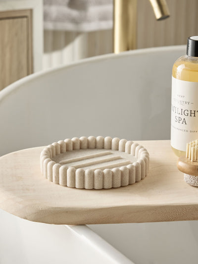 Next Natural Rib Soap Dish- Buy online at McGrocer