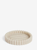 Natural Rib resin soap dish compact 11.5cm - British product