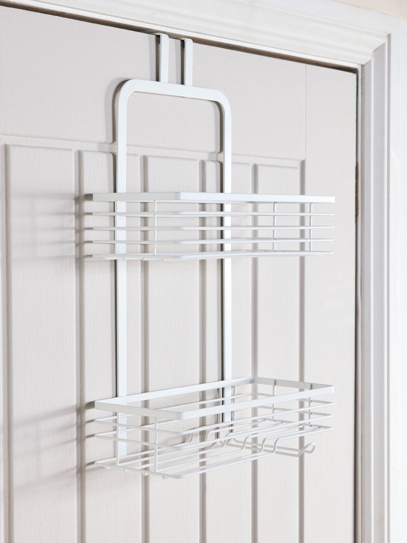 White Shower Caddy