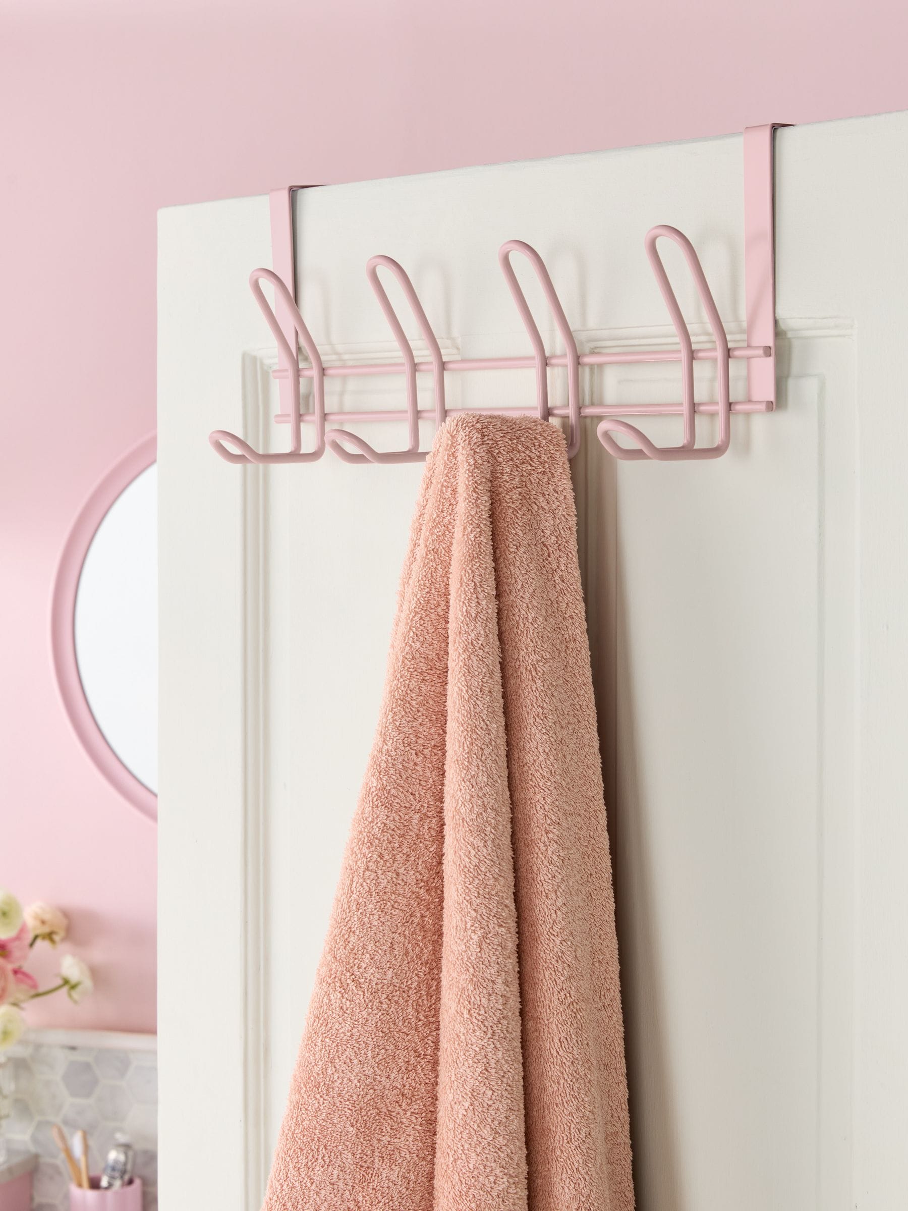 Pink Over Door Hook