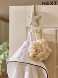 Natural starfish over door hook - British product