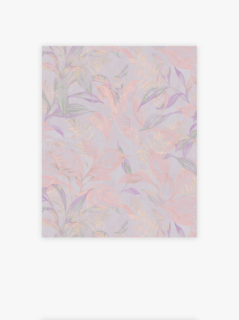 Global Garden wallpaper sample Lilac A4, UK version