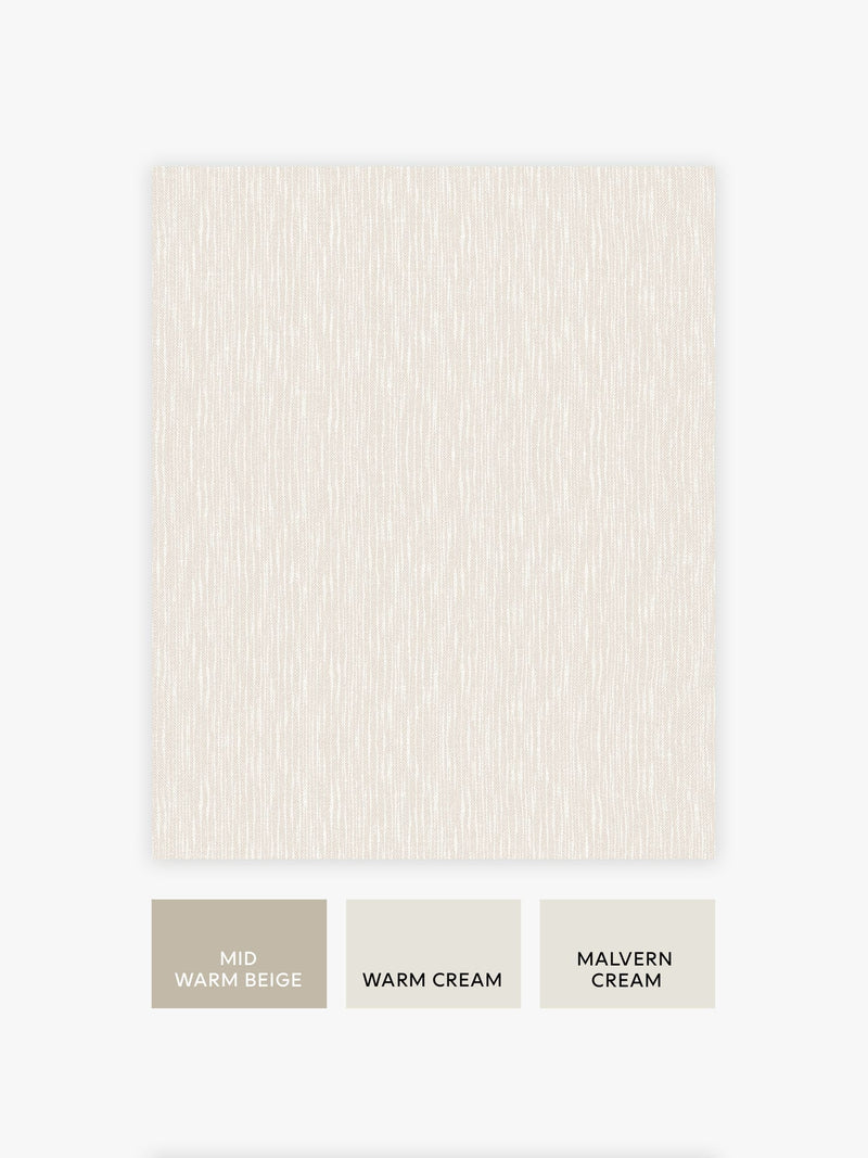 Warm Neutral Grasscloth wallpaper sample A4 (British brand)