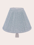 Laura Ashley Campion table lamp blue cotton shade, imported from the UK