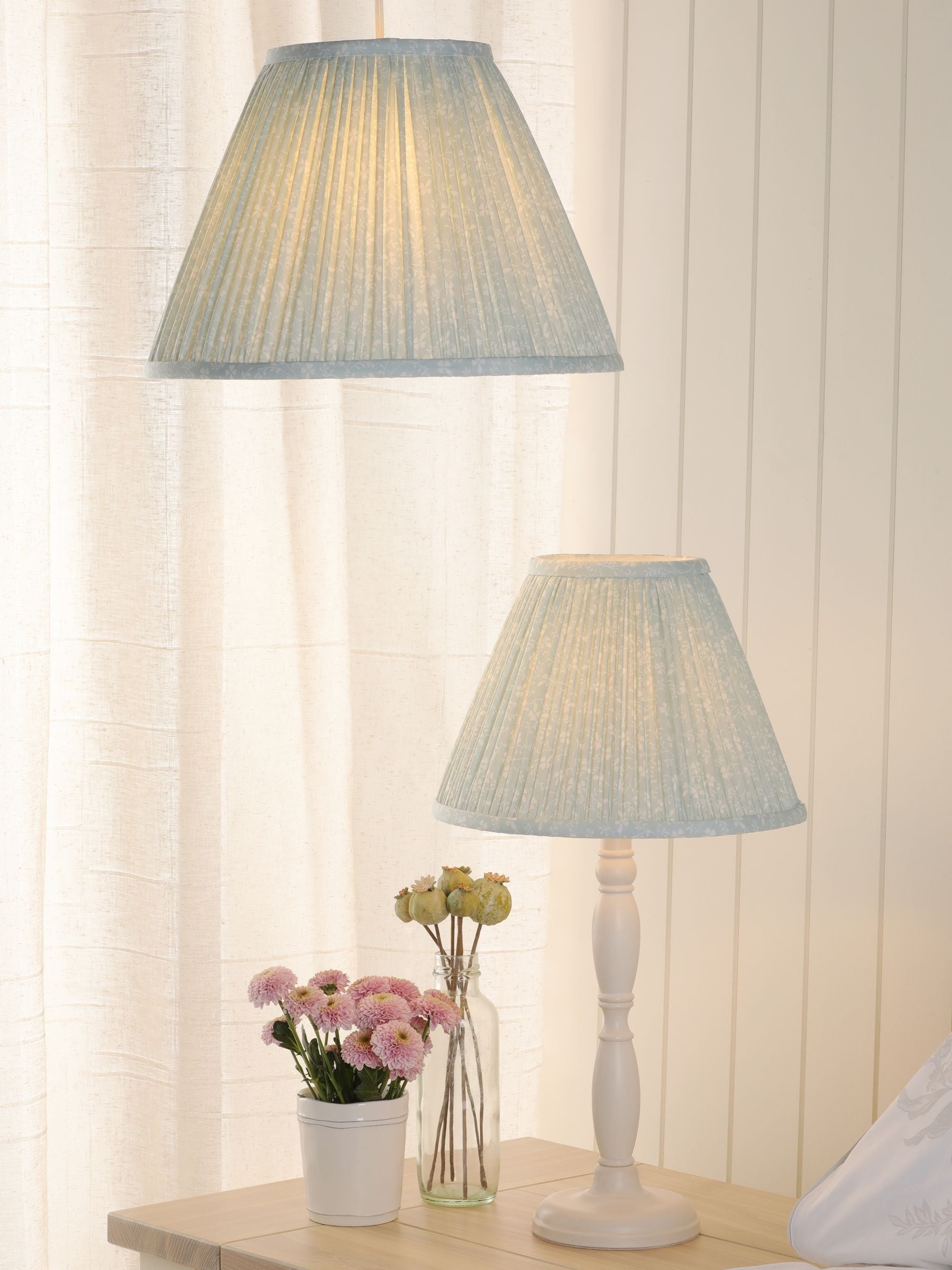 Laura Ashley Campion pendant ceiling light (British brand)