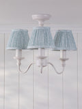 Laura Ashley Campion 3 light semi flush ceiling light, imported from the UK