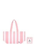 Dock & Bay Malibu Pink foldaway travel bag, UK version