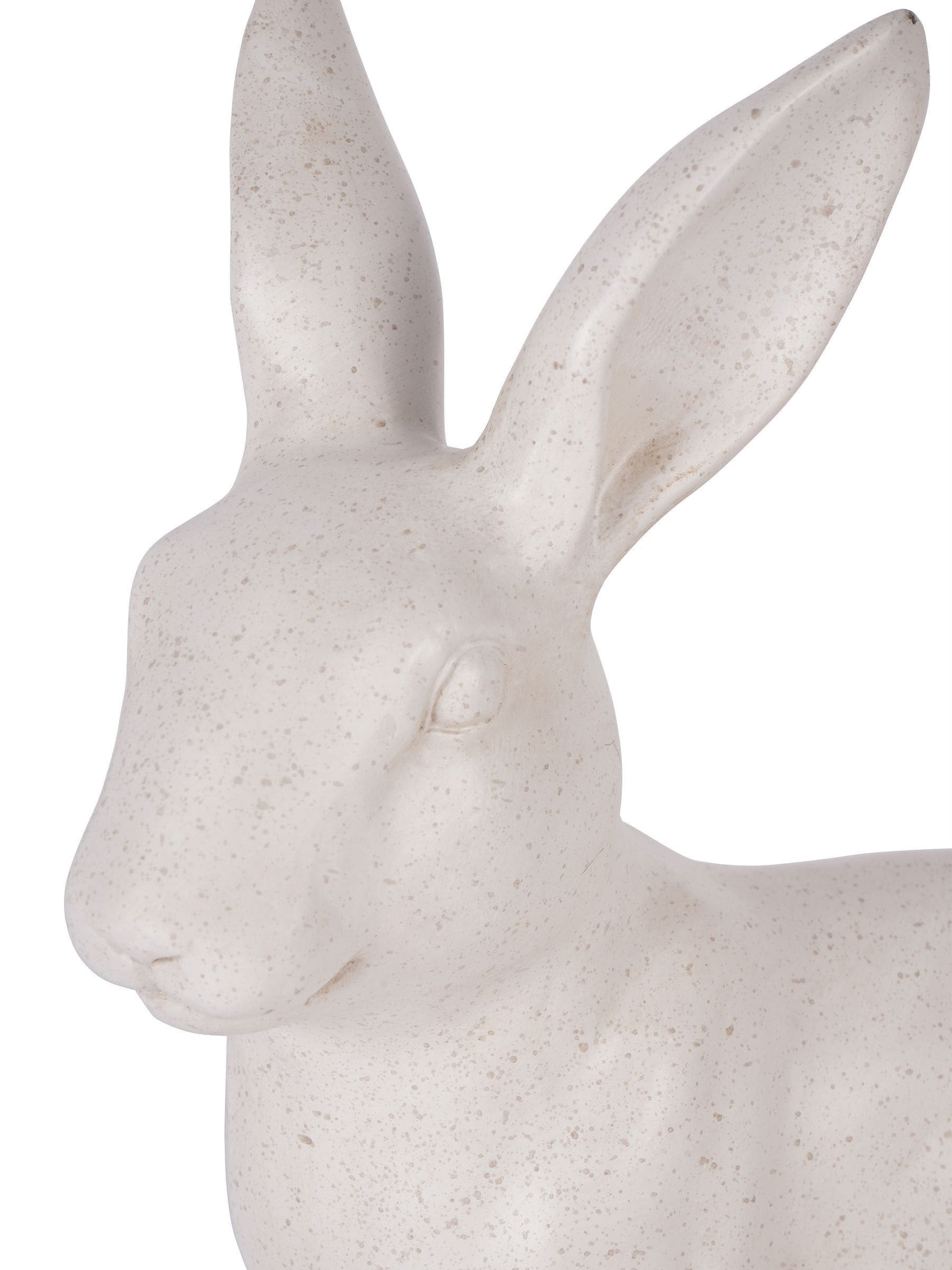 Laura Ashley cream hare sculpture ornament 24.5cm height, UK version