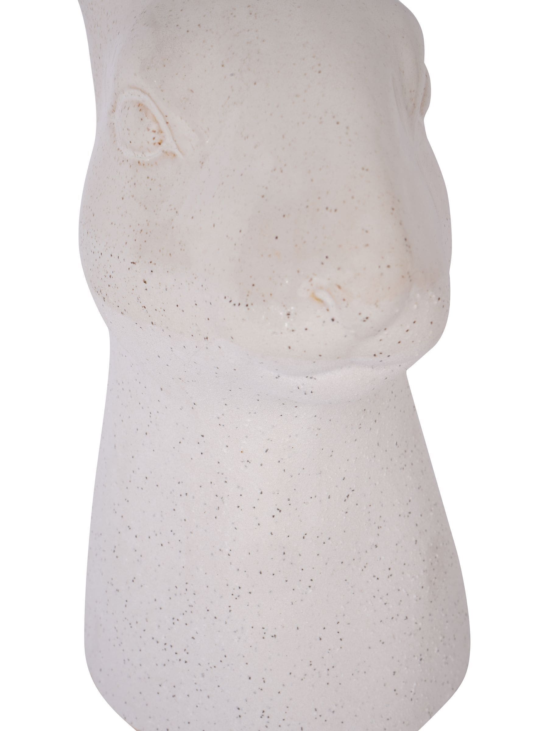 Laura Ashley white large hare head sculpture, UK version