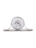 Laura Ashley Grey Belvedere Mantel Clock 15x32x5cm, UK version