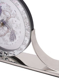 Laura Ashley Grey Belvedere Mantel Clock 15x32x5cm, UK version