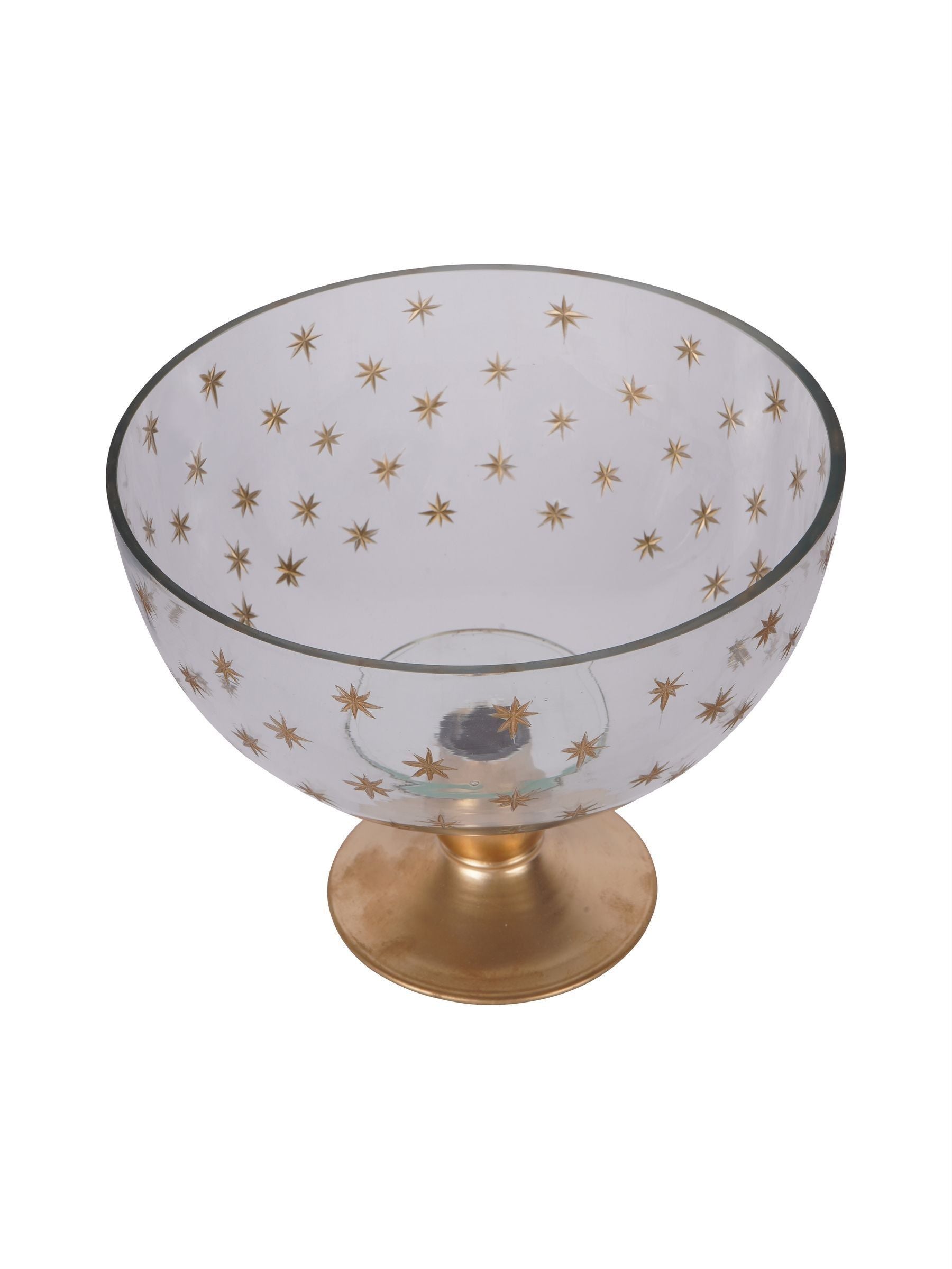 Laura Ashley stars glass bowl 17.5cm, imported from the UK