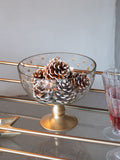 Laura Ashley stars glass bowl 17.5cm, imported from the UK