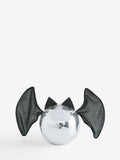 Silver Halloween Disco Bat Decoration