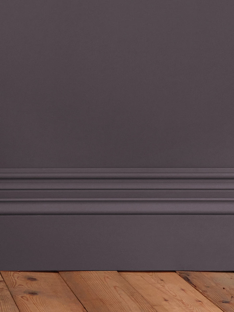 William Morris paint sample Winter Purple A5, imported from the UK