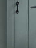 William Morris paint sample Cask Blue A5 (British brand)