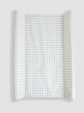 JoJo Maman Bébé green gingham changing mat, imported from the UK