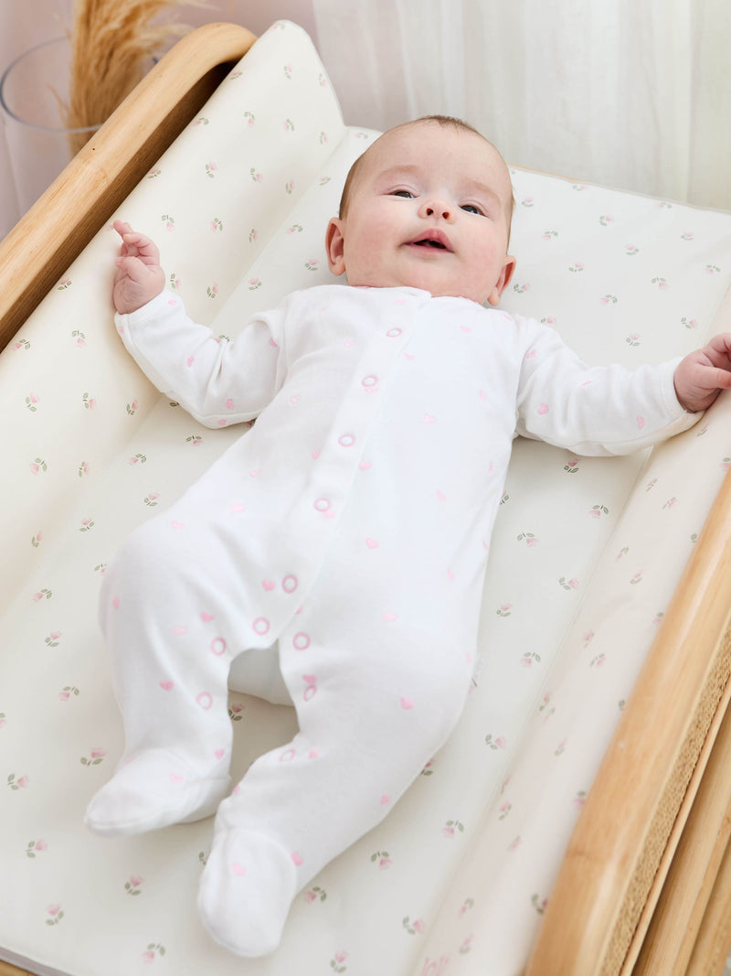 JoJo Maman Bébé woodland floral changing mat 70x50cm, UK version