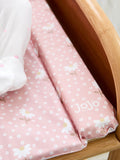 JoJo Maman Bébé pink floral changing mat 70x50cm (British brand)