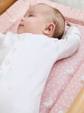 JoJo Maman Bébé pink floral changing mat 70x50cm (British brand)