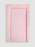 JoJo Maman Bébé pink floral changing mat 70x50cm (British brand)