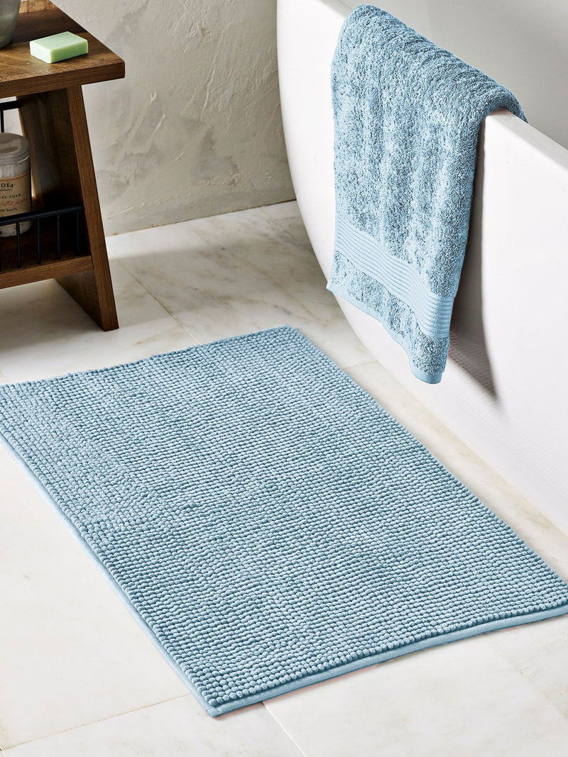 Sage Green Bobble Bath Mat