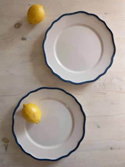 Next Laura Ashley Blue Set of 2 Hedingham 27cm Dinner Plates- Buy online at McGrocer